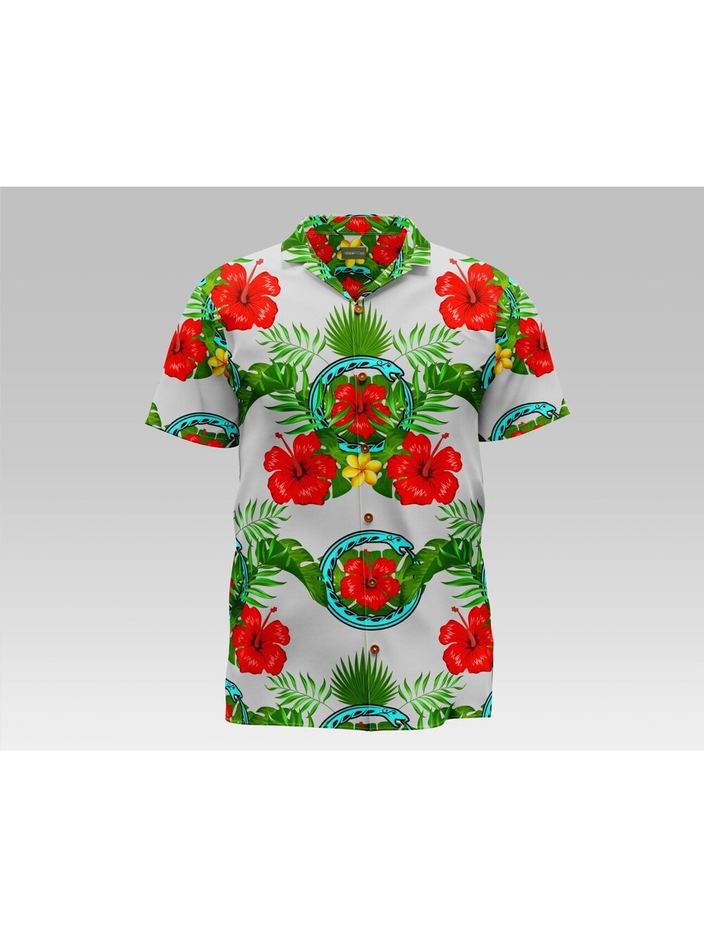 Paintball Hawaiian Button Up Shirt - Devoted (sz XXL)
